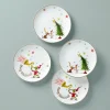 Merry Grinchmas Assorted Accent Plates, Set of 4