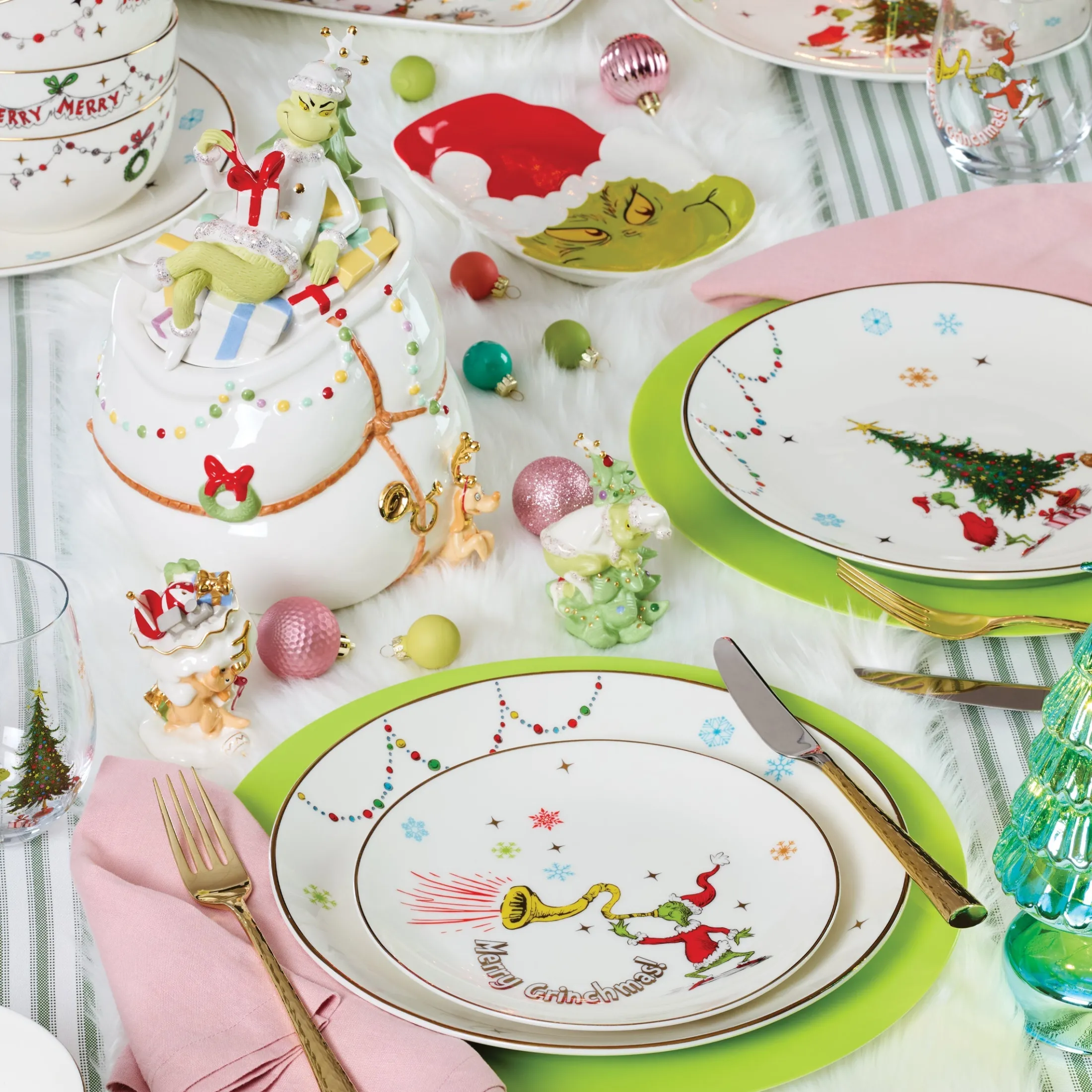 Merry Grinchmas Candy Dish