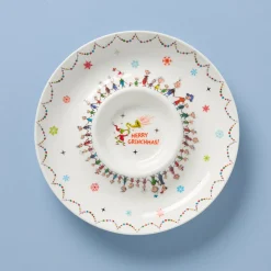 Merry Grinchmas Chip & Dip Bowl