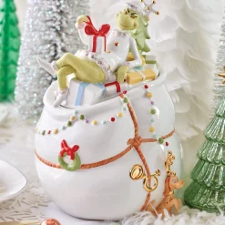 Merry Grinchmas Cookie Jar