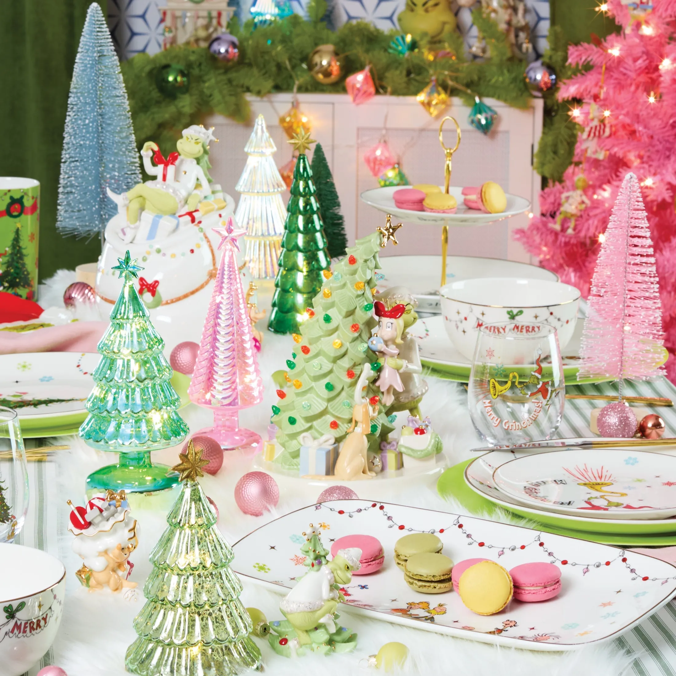 Merry Grinchmas Naughty & Nice Mug Set