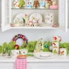 Merry Grinchmas Tidbit Plates, Set of 4