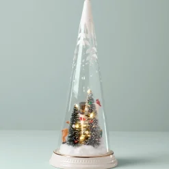 Merry & Magical Lit Snowman Figurine
