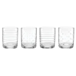 Mingle Double Old-Fashioned Glasses, Set of 4