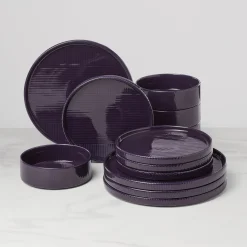 Modulus Nightshade 12-Piece Dinnerware Set