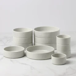 Modulus Vapor 12-Piece Bowl Set