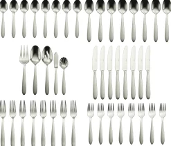 Mooncrest 45-Piece Flatware Set