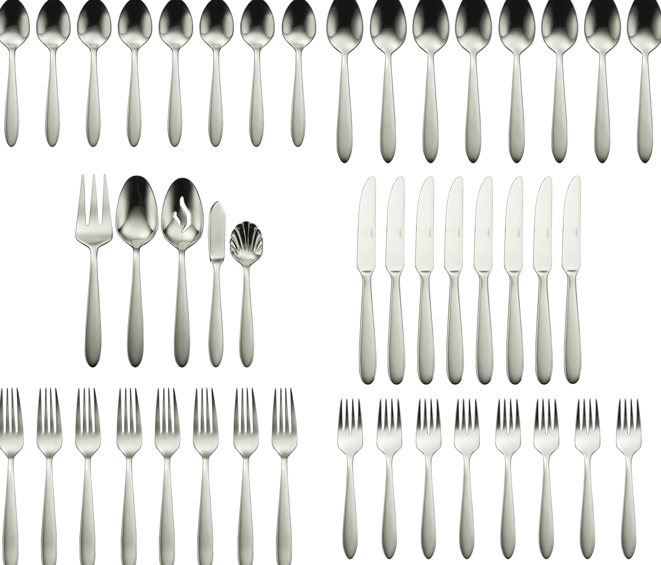 Mooncrest 45-Piece Flatware Set