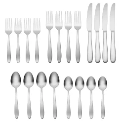 Mooncrest Satin 20-Piece Flatware Set