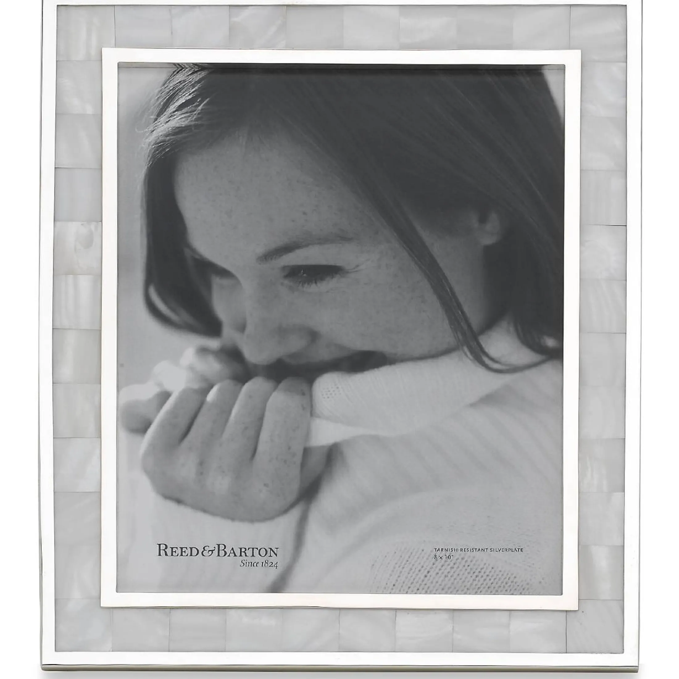 Mother Of Pearl 8x10 Photo Frame