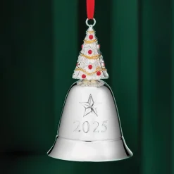 2025 Musical Bell Silverplate Ornament