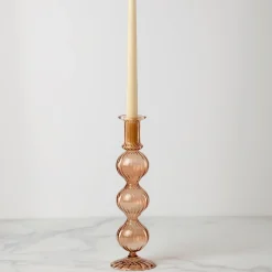 Nalia Amaranth Candlestick Holder
