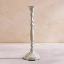 Nera Light Green Large Candle Holder