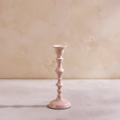 Nera Light Rose Small Candle Holder