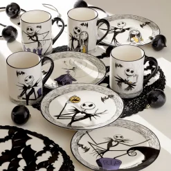 Nightmare Before Christmas Mugs, Set of 4
