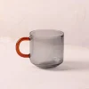 Niko Black Glass Mug