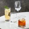 5 O'Clock Double Old-Fashioned Glasses, Set of 4
