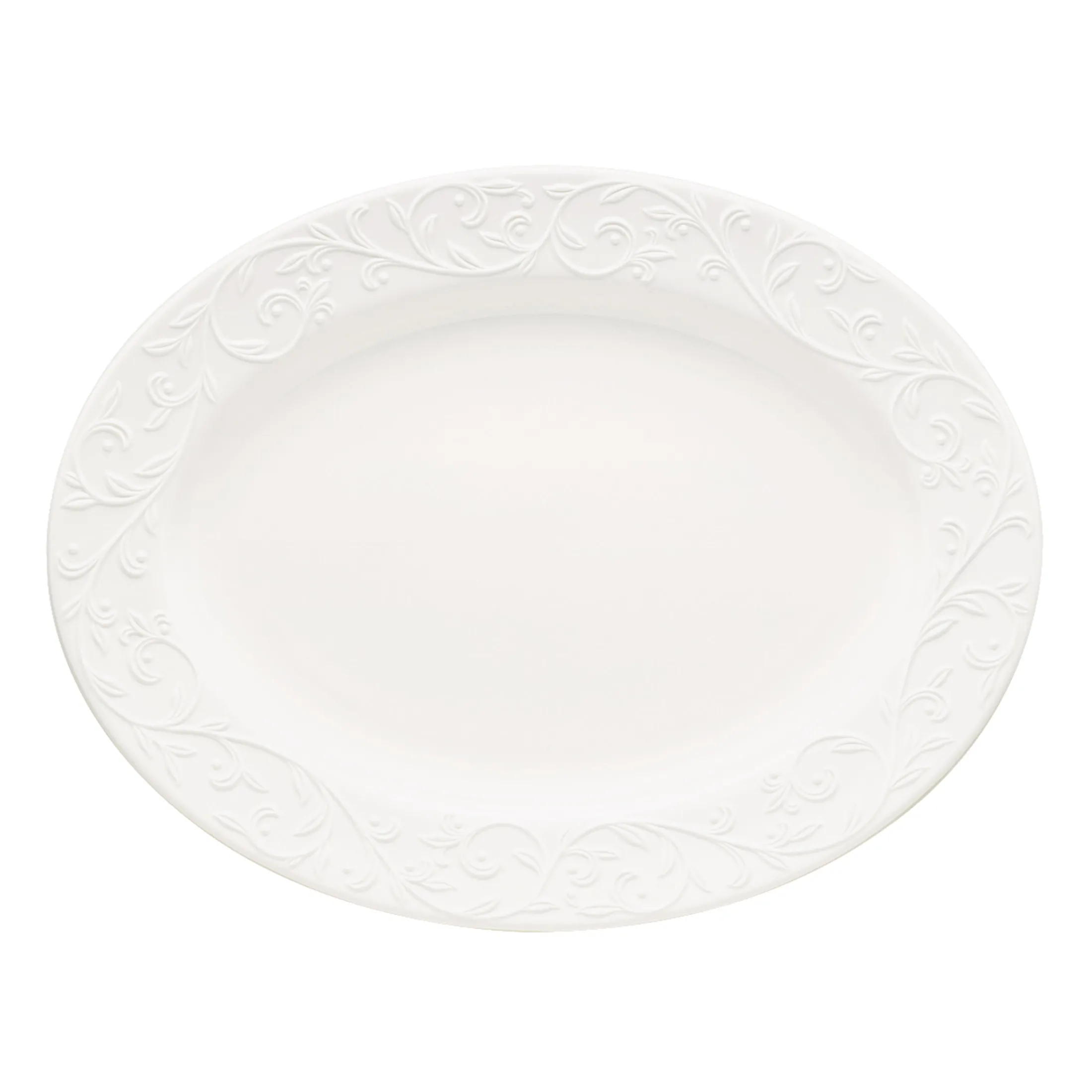 Opal Innocence Carved Oval Platter