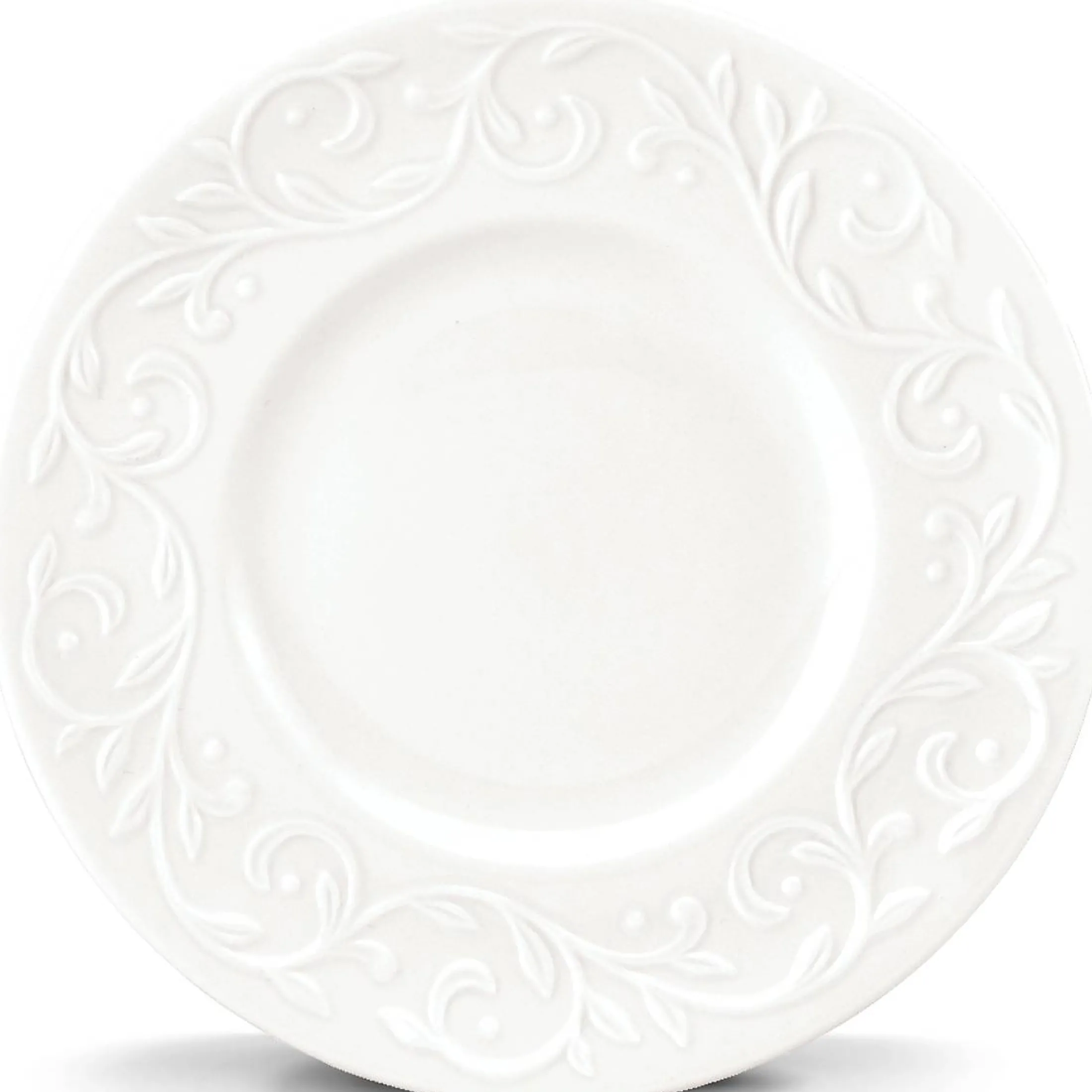 Opal Innocence Carved 4-Piece Plate Set