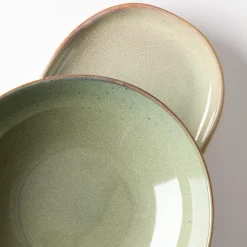 Organic Shades Sage Green 2-Piece Serving Set