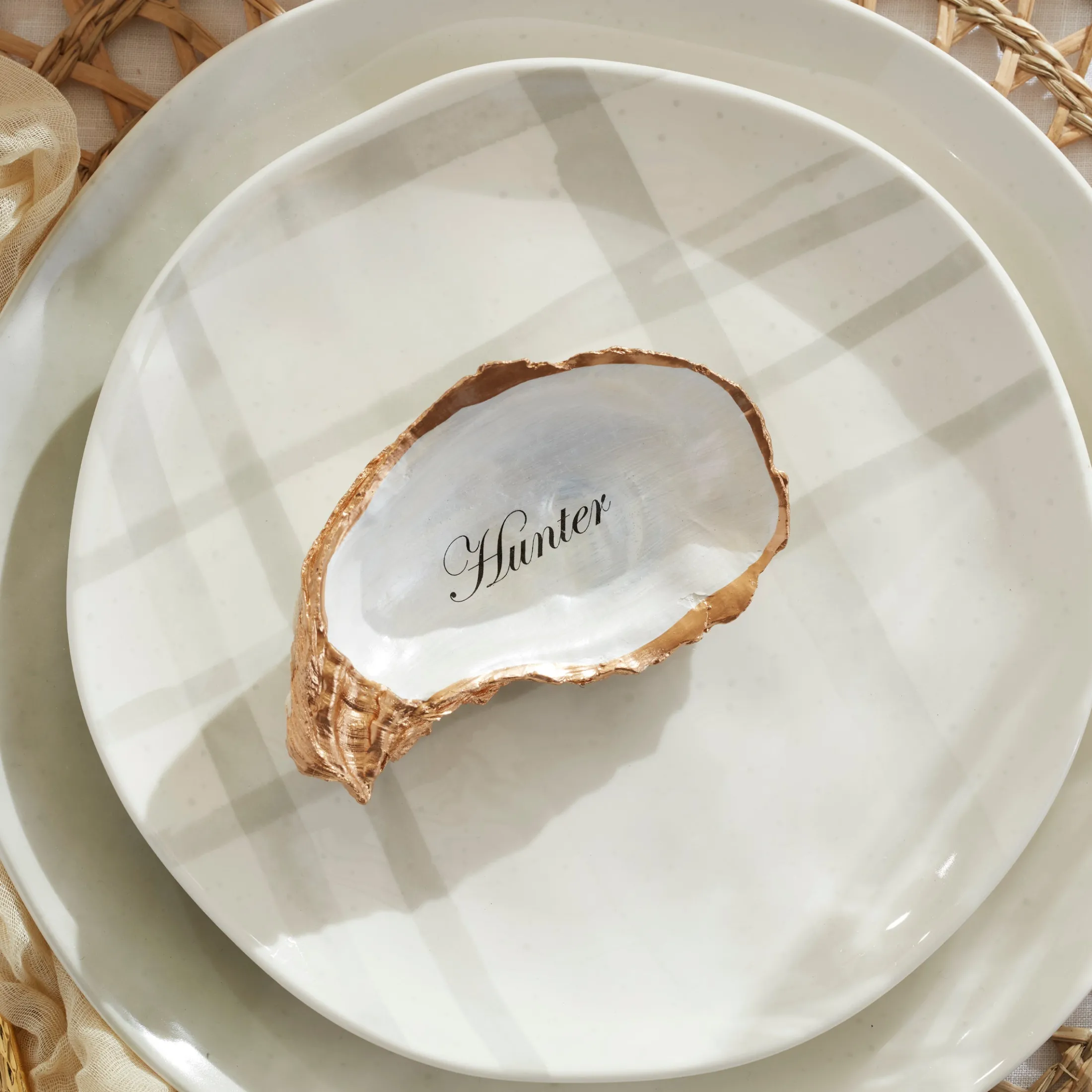 Oyster Bay 12-Piece Dinnerware Set