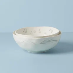 Oyster Bay 2-Piece Nesting Serving Bowls