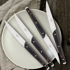 Pakkawood Steak Knives, Set of 4
