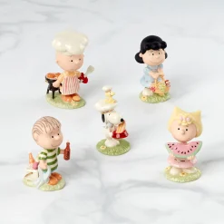 Peanuts Barbecue 5-Piece Figurine Set