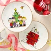 Peanuts Gang Accent Plates, Set of 4, Assorted