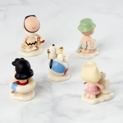 Peanuts 5-Piece Beach Party Figurine Set