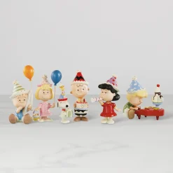 Peanuts 6-Piece Birthday Party Figurine Set