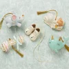 Personalized Baby's 1st Christmas Cuddles & Hugs Teddy Bear Ornament