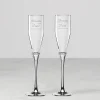 Personalized Devotion Toasting Flute, Set of 2