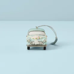 Personalized Just Married Car Ornament