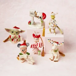 Personalized Mickey Mouse Snowflake Ornament