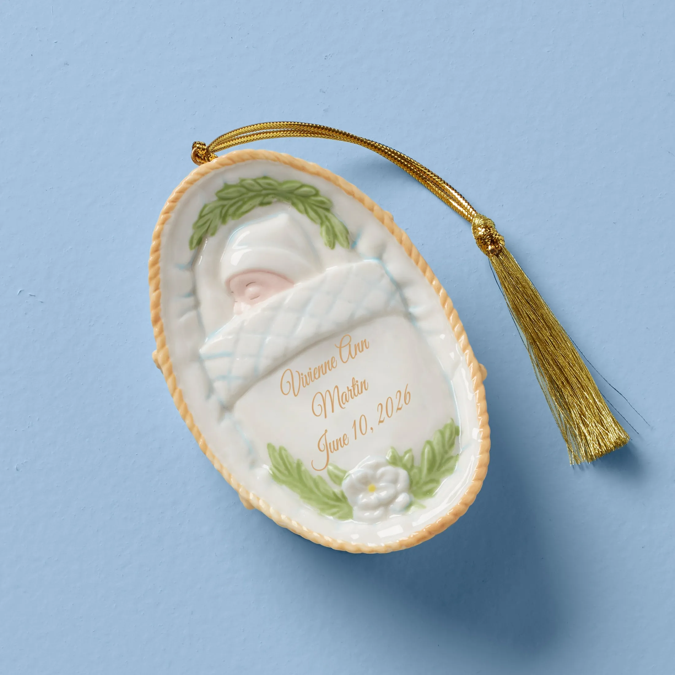 Personalized New Bundle Of Joy Ornament