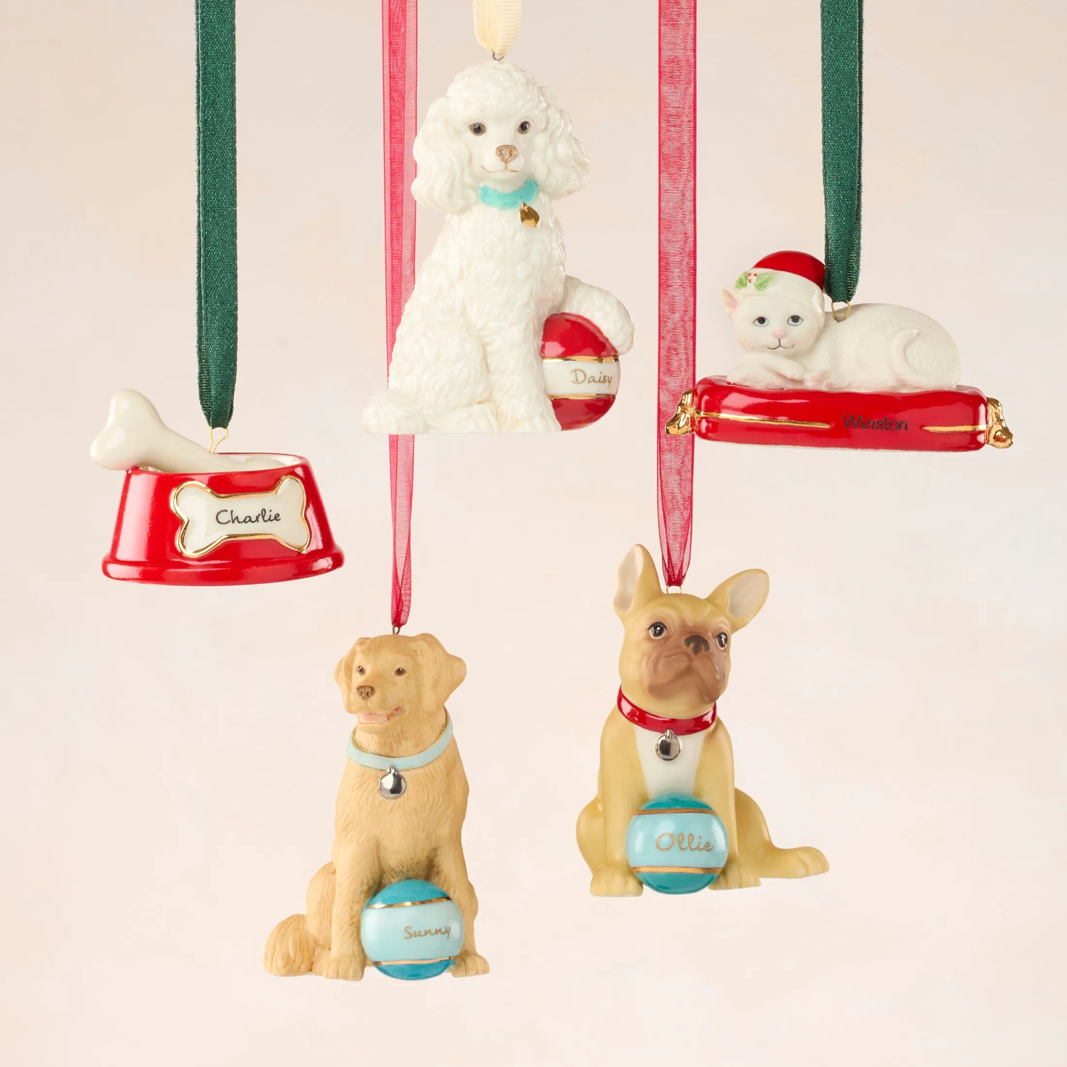 Personalized Poodle Ornament