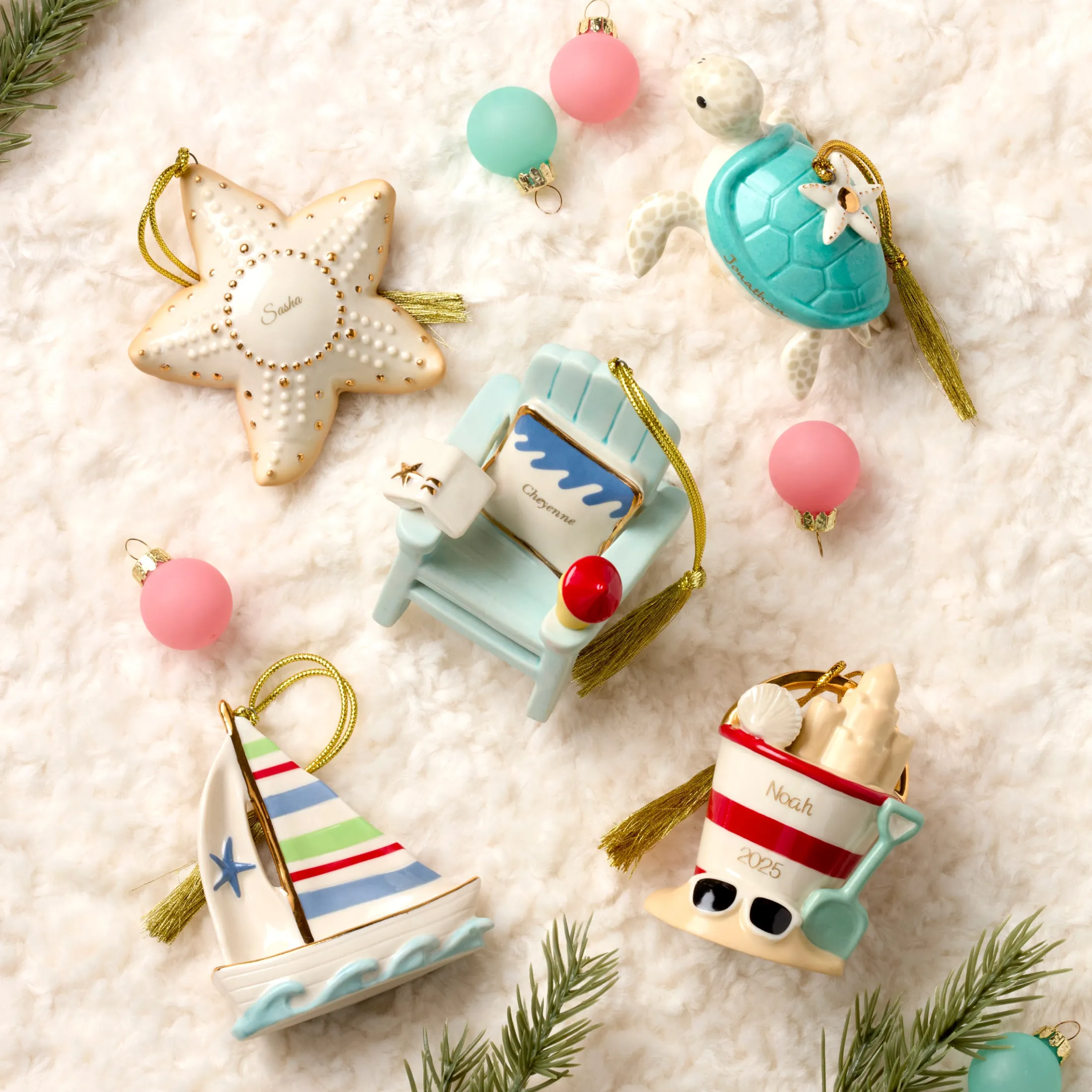 Personalized Starfish Ornament