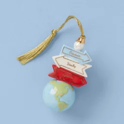 Personalized Travel Ornament