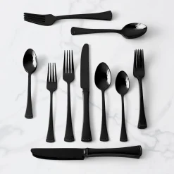 Portola Black Mirror 20-Piece Flatware Set