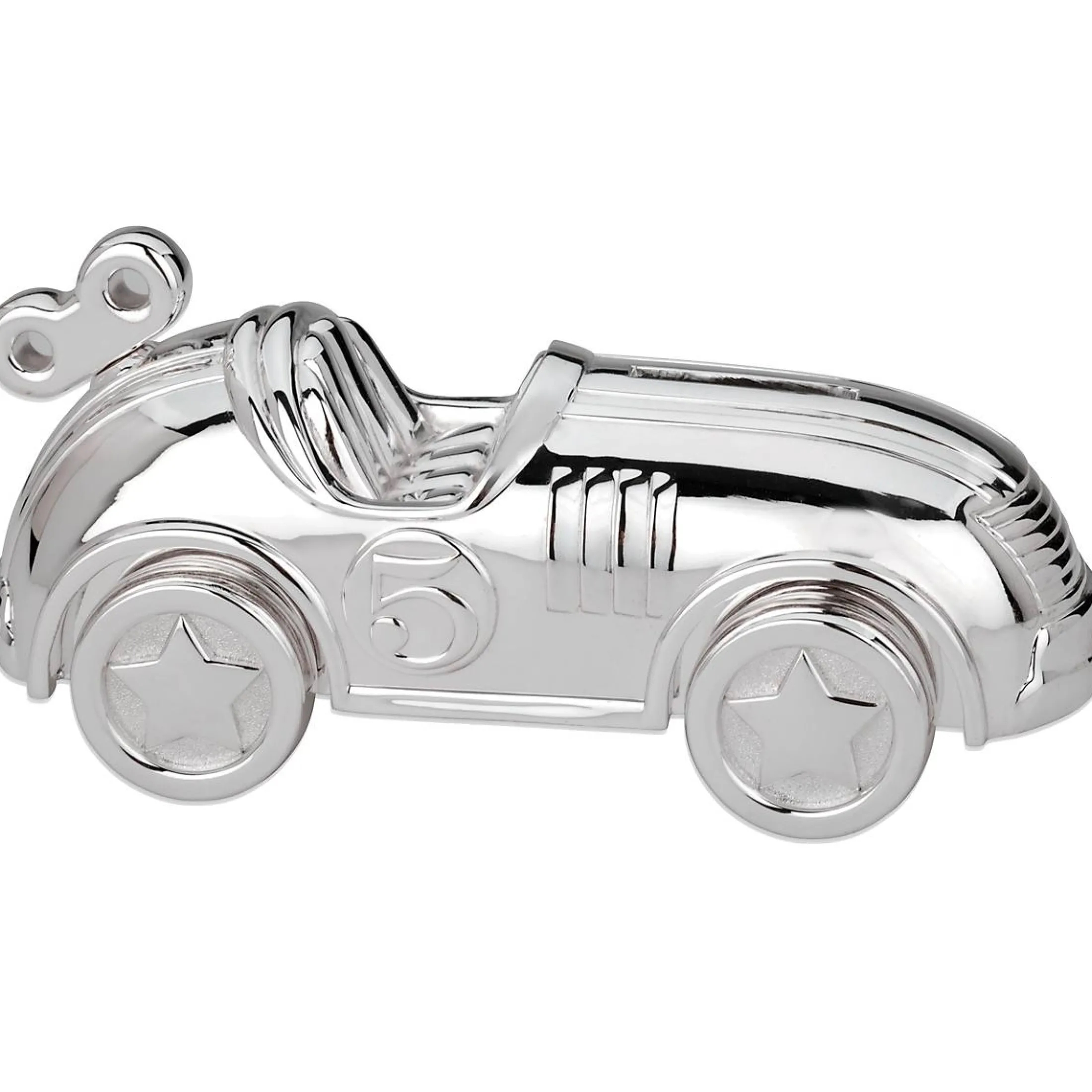Race Car Silverplate Bank