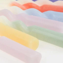 Rainbow Twisted Table Candles, Set of 8