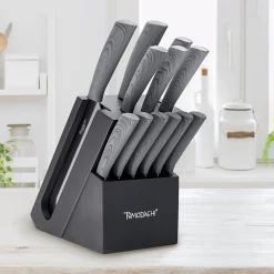 Raintree Ash 13-Piece Cutlery Block Set