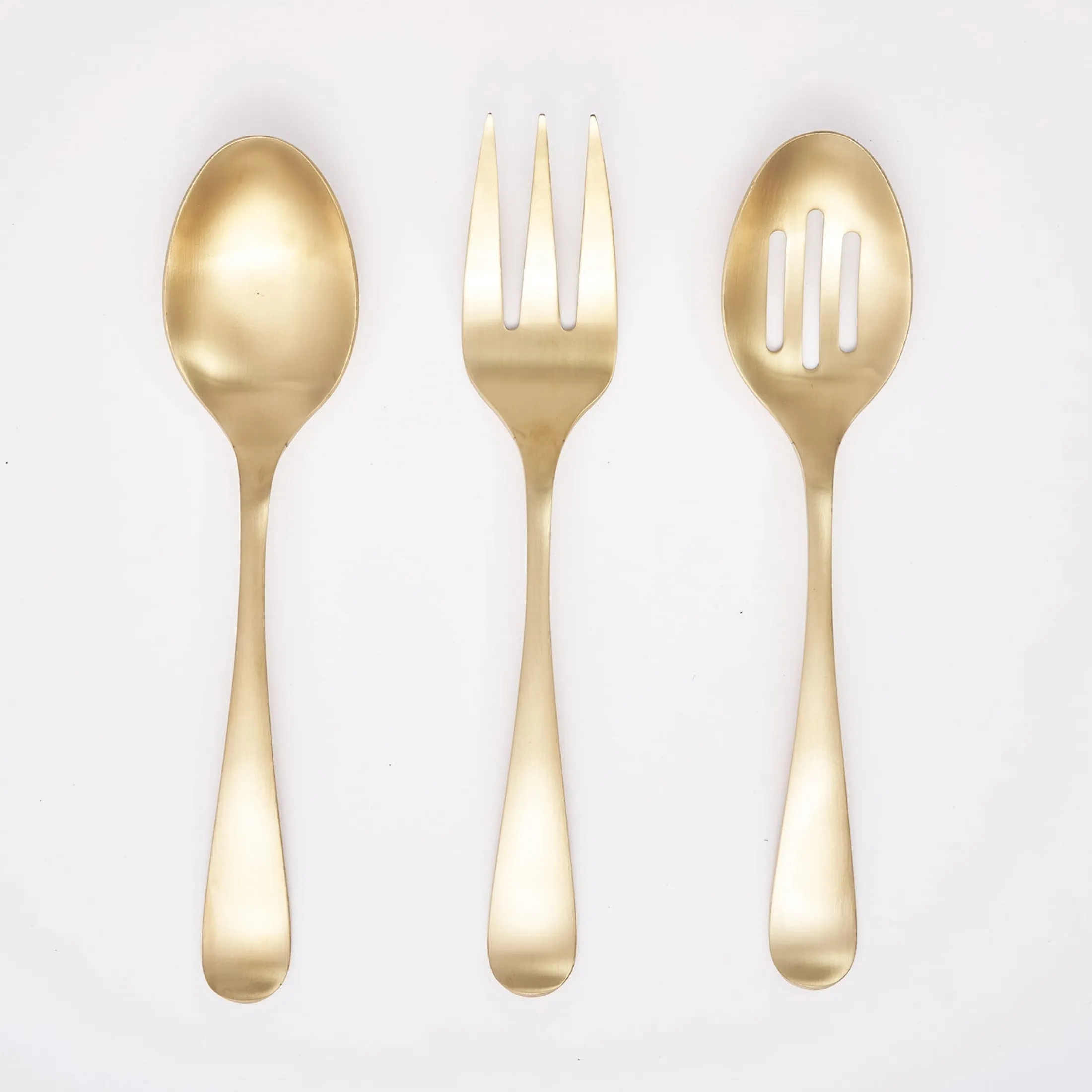 Rhiannon Champagne Satin 3-Piece Hostess Set