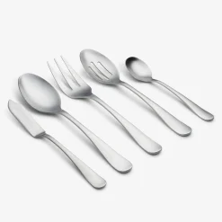 Rhiannon Satin 45-Piece Flatware Set