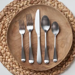 Rhiannon Satin 45-Piece Flatware Set