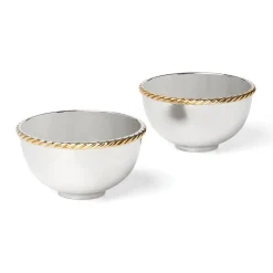Roseland Nut Bowls, Set of 2