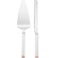 Rosy Glow 2-Piece Dessert Set