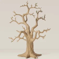 Rustic Oak Ornament Tree