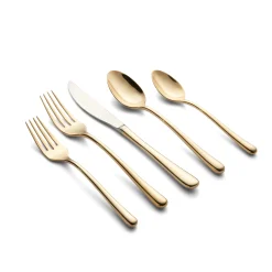 Samantha Gold 20-Piece Flatware Set